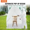 imageVEVOR Paint Booth Tent 60 x 60 x 70 in PopUp Portable Spray Paint Tent with Builtin Floor Exhaust Window and Storage Bag Foldable Paint Booth for Furniture DIY Hobby Tool Painting Station60 x 60 x 70 in
