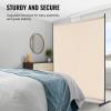 imageVEVOR Room Divider Single Panel Room Divider 6FT Privacy Screen Indoor Partition Divider for Room Separation Freestanding Room Divider Panel for Office Bedroom BeigeBeige