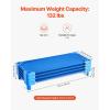 imageVEVOR Stackable Kiddie Cot 6 Pack Portable Toddler Nap Cots Standard Size 52quot L x 23quot W Daycare Cots for Kids Preschool Classroom Daycare Beds for Sleeping Resting Naptime Blue52 L x 23 W  4Pcs