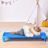 imageVEVOR Stackable Kiddie Cot 6 Pack Portable Toddler Nap Cots Standard Size 52quot L x 23quot W Daycare Cots for Kids Preschool Classroom Daycare Beds for Sleeping Resting Naptime Blue52 L x 23 W  4Pcs