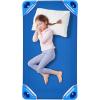 imageVEVOR Stackable Kiddie Cot 6 Pack Portable Toddler Nap Cots Standard Size 52quot L x 23quot W Daycare Cots for Kids Preschool Classroom Daycare Beds for Sleeping Resting Naptime Blue40 L x 23 W  6Pcs