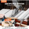 imageVEVOR Table Saw with Stand 10inch 15Amp 25in Max Rip Capacity Cutting Speed up to 5000RPM 40T Blade Portable Compact Jobsite Tablesaw wSliding Miter Gauge for Woodworking ampamp Furniture MakingTable Saw With Stand