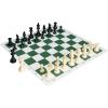imageVEVOR 3in1 Chess Checkers Backgammon Table Set 18 Inch Premium Wooden Chess Table Deluxe Combo Game Table Furniture Set Chess Set Board Game Gift for Family Board GamesWhiteBlack