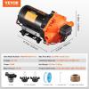 imageVEVOR 12V Diaphragm Pump 18 GPM 681 Lmin 3Chamber 12 Volt DC Water Pump with Automatic Pressure Switch 40100 PSI Adjustable 60 PSI 12 MNPT Port for RV Yacht Food Truck Camper Marine12V  50GPM  70PSIAdjustable