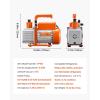 imageVEVOR 35 CFM Vacuum Pump 1Stage HVAC Vacuum Pump with Oil AC Vacuum Pump 134a 4Pole Pure Copper MotorLonger Running Time for Resin Degassing Refrigeration Maintenance Vacuum Package etc50 CFM 1Stage