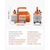 imageVEVOR 35 CFM Vacuum Pump 1Stage HVAC Vacuum Pump with Oil AC Vacuum Pump 134a 4Pole Pure Copper MotorLonger Running Time for Resin Degassing Refrigeration Maintenance Vacuum Package etc40 CFM 1Stage
