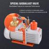 imageVEVOR 35 CFM Vacuum Pump 1Stage HVAC Vacuum Pump with Oil AC Vacuum Pump 134a 4Pole Pure Copper MotorLonger Running Time for Resin Degassing Refrigeration Maintenance Vacuum Package etc70 CFM 2Stage