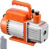 imageVEVOR 35 CFM Vacuum Pump 1Stage HVAC Vacuum Pump with Oil AC Vacuum Pump 134a 4Pole Pure Copper MotorLonger Running Time for Resin Degassing Refrigeration Maintenance Vacuum Package etc40 CFM 1Stage