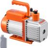 imageVEVOR 35 CFM Vacuum Pump 1Stage HVAC Vacuum Pump with Oil AC Vacuum Pump 134a 4Pole Pure Copper MotorLonger Running Time for Resin Degassing Refrigeration Maintenance Vacuum Package etc60 CFM 2Stage