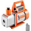 imageVEVOR 35 CFM Vacuum Pump 1Stage HVAC Vacuum Pump with Oil AC Vacuum Pump 134a 4Pole Pure Copper MotorLonger Running Time for Resin Degassing Refrigeration Maintenance Vacuum Package etc35 CFM 1Stage