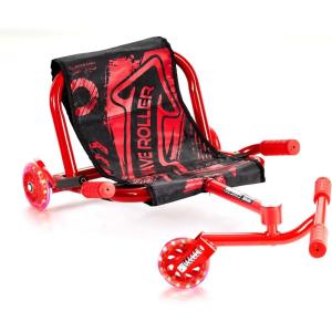 imageVEVOR Ride on Scooter Load Capacity of 198 lbs Swing SidetoSide for Amazing Ride Powered by ZigZag Motion Ride on Drifting Toy for Ages 10 Rides on Any Hard Surface for Indoor ampamp Outdoor RedRed