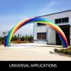 imageHappybuy Inflatable Rainbow Arch 26ftx10ft with 110W Blower for Advertising Party Celebration GardenColor