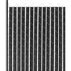 imageVEVOR Bottom Locking Privacy Slats SingleWall Vertical BottomLocking Slats for ChainLink Fence HighDensity HDPE Chain Link Slats Ideally Fit 4 High Fence for Garden Farm Sports FieldGreenBlack