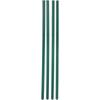 imageVEVOR Bottom Locking Privacy Slats SingleWall Vertical BottomLocking Slats for ChainLink Fence HighDensity HDPE Chain Link Slats Ideally Fit 4 High Fence for Garden Farm Sports FieldGreenGreen
