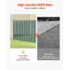 imageVEVOR Bottom Locking Privacy Slats SingleWall Vertical BottomLocking Slats for ChainLink Fence HighDensity HDPE Chain Link Slats Ideally Fit 4 High Fence for Garden Farm Sports FieldGreenGreen