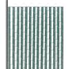 imageVEVOR Bottom Locking Privacy Slats SingleWall Vertical BottomLocking Slats for ChainLink Fence HighDensity HDPE Chain Link Slats Ideally Fit 4 High Fence for Garden Farm Sports FieldGreenGreen