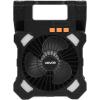 imageVEVOR 10400mAh Solar fan Camping Fan with Solar Panel ampamp LED Lantern 7W 8 Inch Portable Rechargeable Battery Powered for Outside 4Speed and Quiet Operated for Picnic Barbecue Fishing TravelFoldable Solar Panel Fan 7W