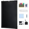imageVEVOR 32quotx24quot LED Message Writing Board Menu Sign Boards Illuminated Erasable Lighted Chalkboard Neon Effect Drawing Panel with 8 Fluorescent Chalk Markers and Remote Control24x16