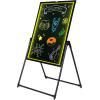 imageVEVOR 32quotx24quot LED Message Writing Board Menu Sign Boards Illuminated Erasable Lighted Chalkboard Neon Effect Drawing Panel with 8 Fluorescent Chalk Markers and Remote Control32x24