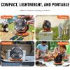 imageVEVOR 9 Camping Fan with LED Light 20000mAh Rechargeable Battery Operated 4Speed with Remote Oscillating 60H Runtime Timer ampamp Sleep Mode Quiet Portable Tent Fan for Bedroom Travel Office40000mAh