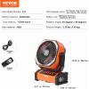 imageVEVOR 9 Camping Fan with LED Light 20000mAh Rechargeable Battery Operated 4Speed with Remote Oscillating 60H Runtime Timer ampamp Sleep Mode Quiet Portable Tent Fan for Bedroom Travel Office20000mAh
