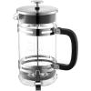 imageVEVOR French Press Coffee Maker 34 Ounce 1 Liter Borosilicate Glass Coffee Press Tea Maker with Stainless Steel Filter Large Glass French Presses Cold Brew for Camping Travel Home Kitchen SilverSilver