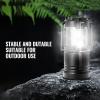 imageVEVOR LED Camping Lantern Allinone 1000LM 360 Illumination 4 Lighting Modes Rechargeable Outdoor Flashlight USB Charging Durable Robust Light Ideal for Hiking Fishing Outages Car Repairs