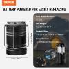 imageVEVOR LED Camping Lantern Allinone 1000LM 360 Illumination 4 Lighting Modes Rechargeable Outdoor Flashlight USB Charging Durable Robust Light Ideal for Hiking Fishing Outages Car Repairs