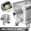 imageVEVOR Manual Vegetable Fruit Slicer 005quot012mm Thickness Adjustable Commercial Slicer Machine Stainless Steel Food Cutter Slicing Machine with 2 Spare Blades for Potato Cucumber Lemon TomatoManual