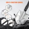 imageVEVOR Survival Shovel Survival Axe 28in1 Camping Folding Shovels with Hatchet Stainless Steel Tactical Shovel Hatchet Combo Multifunctional Emergency Survival Gear Equipment for Camping Hiking8 in 1