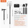 imageVEVOR Survival Shovel Survival Axe 28in1 Camping Folding Shovels with Hatchet Stainless Steel Tactical Shovel Hatchet Combo Multifunctional Emergency Survival Gear Equipment for Camping Hiking28 in 1