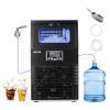 imageVEVOR Commercial Ice Maker Machine 90 lbs24h with 12Lbs Storage 32 Cubes per Cycle Stainless Steel Freestanding ampamp Countertop Ice Maker with LED Display ampamp SelfCleaning for Home Bar Restaurant90 lbs24h