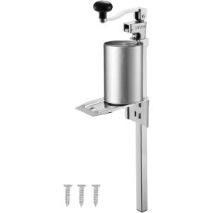 imageVEVOR Commercial Can Opener HeavyDuty Manual Tabletop Cans Opener for Cans Up to 1575 in Height HeightAdjustable Professional Can Openers Fixed with Screws for Restaurant Hotel and Food Store925 x 394 x 2913 in