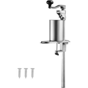 imageVEVOR Commercial Can Opener HeavyDuty Manual Tabletop Cans Opener for Cans Up to 1575 in Height HeightAdjustable Professional Can Openers Fixed with Screws for Restaurant Hotel and Food Store996 x 445 x 3354 in