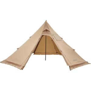 imageVEVOR Hot Tent Camping Tipi Hot Tents with Stove Jack Portable Winter Camping Tents with Snow Skirt Easy Setup Waterproof 4 Season Shelter Tents for Fishing Backpacking4 Persons