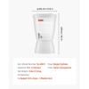 imageVEVOR Beverage Dispenser 34 Gallon Drink Dispenser for Parties Plastic Juice Dispensers with NoDrip Spigot Iced Tea Lemonade Juice Water Dispensers for Restaurants Hotels Parties26 Gal