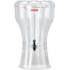 imageVEVOR Beverage Dispenser 34 Gallon Drink Dispenser for Parties Plastic Juice Dispensers with NoDrip Spigot Iced Tea Lemonade Juice Water Dispensers for Restaurants Hotels Parties34Gal 1Pack
