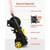 imageVEVOR Electric Pressure Washer 2000 PSI Max 165 GPM Power Washer w 30 ft Hose ampamp Reel 5 Quick Connect Nozzles Foam Cannon Portable to Clean Patios Cars Fences Driveways ETL ListedWasher