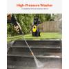 imageVEVOR Electric Pressure Washer 2000 PSI Max 165 GPM Power Washer w 30 ft Hose ampamp Reel 5 Quick Connect Nozzles Foam Cannon Portable to Clean Patios Cars Fences Driveways ETL ListedWasher