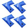 imageVEVOR Pool Cover Water Bags Set 6 Packs 8 Ft Single Chamber Pool Cover Water Bags ampamp 4 Corner Tubes 04mm Thick PVC Bag Weights with Leakproof Valve for Winter Inground SwimmingPool CoversBlue