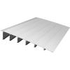imageVEVOR Door Threshold Ramp 6quot Rise Door Ramp Aluminum Threshold Ramp for Doorways Rated 802 lbs Load Capacity Adjustable Entry Ramp for Wheelchairs Scooters and Power Chairs