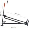 imageHappybuy Ride on Lawn Mower Lift Jack 880 Lbs Weight Capacity Telescopic Maintenance Jack with Crank Handle ampamp Power Tool Handle Black