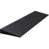 imageVEVOR Car Driveway Rubber Curb Ramp 2 Pack 488inchLong Heavy Duty Low Profile Slope Ramps 26 Rise 33069 lbs Load Capacity Reflective Safety Strips for Vehicles RVs and Wheelchairs354inchLong