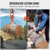 imageVEVOR Timber Claw Hook 28 inch 4 Claw Log Grapple Logging Tongs Swivel Steel Log Lifting Tongs 31quot Max Opening Eagle Claws with 2205LBS1000kg Loading Capacity for Tractors ATVs Trucks Forklifts18inORing