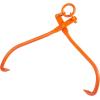 imageVEVOR Timber Claw Hook 28 inch 4 Claw Log Grapple Logging Tongs Swivel Steel Log Lifting Tongs 31quot Max Opening Eagle Claws with 2205LBS1000kg Loading Capacity for Tractors ATVs Trucks Forklifts32inORing