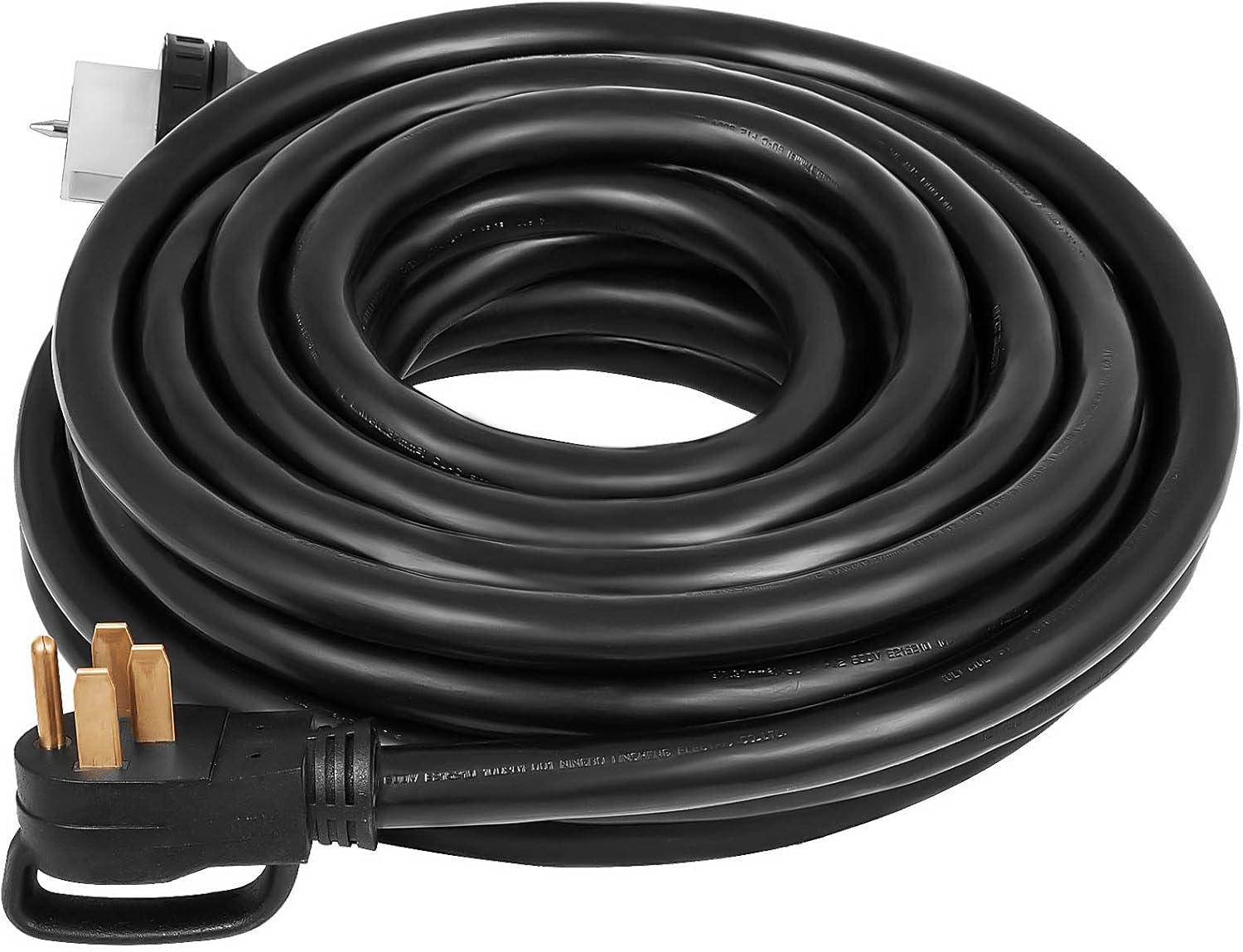 imageVevor 15Ft 50 Amp Generator Extension Cord STW 45446  45505 Generator Cord 125V 250V Generator Power Cord N1450P ampamp SS250R ampamp CS6364 Twist Lock Connectors  Patio Lawn ampamp Garden20 Ft
