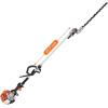 imageVEVOR 52cc GasPowered 6in1 MultiFunctional Trimmer  Hedge Trimmer Brush Cutter Weed Eater Edger Pole Saw ampamp Chainsaw Pruner EPA CE ampamp EMC Certified26CC 2 Cycle Gas Powered Pole Hedge Trimmer