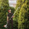 imageVEVOR 52cc GasPowered 6in1 MultiFunctional Trimmer  Hedge Trimmer Brush Cutter Weed Eater Edger Pole Saw ampamp Chainsaw Pruner EPA CE ampamp EMC Certified26CC 2 Cycle Gas Powered Pole Hedge Trimmer