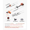 imageVEVOR 52cc GasPowered 6in1 MultiFunctional Trimmer  Hedge Trimmer Brush Cutter Weed Eater Edger Pole Saw ampamp Chainsaw Pruner EPA CE ampamp EMC Certified63cc 5in1 Gas Hedge Trimmer  Weed Eater  String Trimmer  3T40T Brush Cutter  Pole Saw Chainsaw Pruner