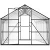 imageVEVOR 6 x 4 FT Polycarbonate Greenhouse Heavy Duty Outdoor Green House with Adjustable Vent ampamp PushPull Lockable Door Quick Setup Aluminum Frame Walkin Greenhouse Sunroom for Outside Garden Lawn814 Ft